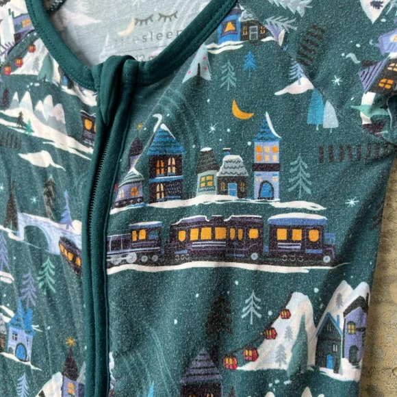 Little Sleepies zippy Midnight Express 6-12m - Picture 2 of 3